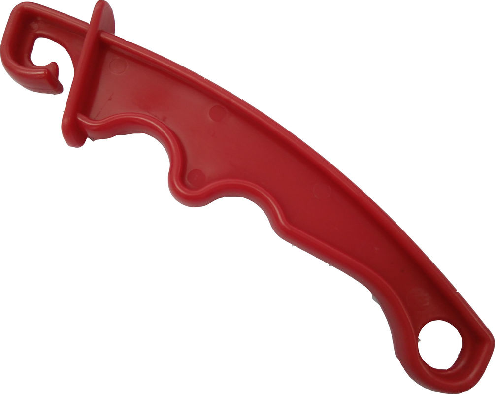 High quality Electric Fencing No Kick Handle/plastic gate handle Red