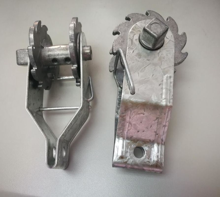 Inline Strainer(wire cilp)/End tensioner with ratchet system for