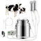 7L 14L Pulsation Vacuum Pump Milker SS Goat Milking Machines