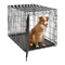 Satin Black Electro Coat Metal Pet Crate Cage Single Door Small Parrot Cage