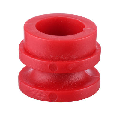 HDPE 5mm Nail Hole Wood Post Bobbin Insulator With 6mm Wire For Electric Fence