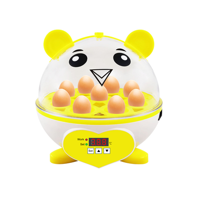 ABS Plastic Cute Hatching Poultry Egg Incubator Full Ventilation
