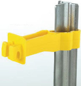 Wire Extra Length Electric Fence Insulators Snap On T Post Holding Insulator
