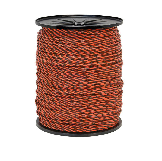 PVC Coating Electric Fence Poly Wire With Voltage 6KV Temperature Range -20C To 60C