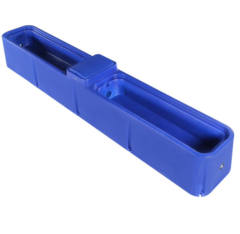 Top Sale 4m Automatic Impact Resistant plastic  trough for cow horse pig  sheep livestock waterer