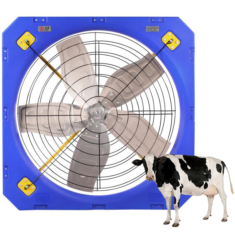 610RPM Rotation Speed Livestock Ventilation Fans with Direct Drive Mode and 50-60HZ Frequency