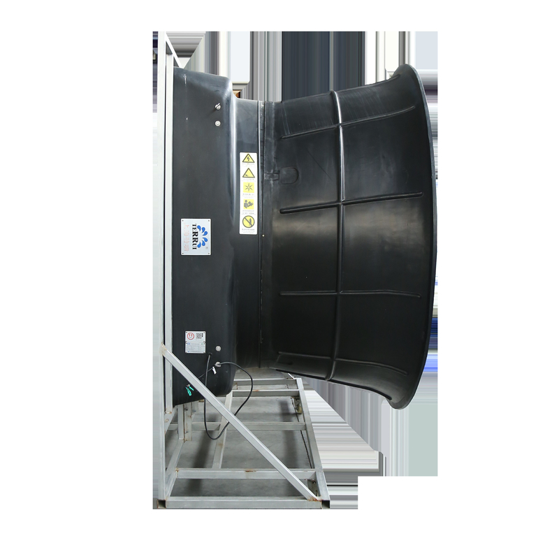 Eye Bolts Pre Installed Industrial Exhaust Fan 72 Inches 3 Phase 380V Weight 129kg