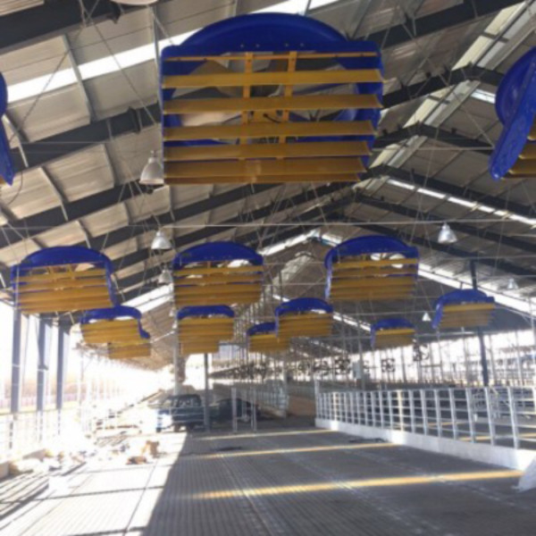 Frame Size 2015*2015*455mm Circulation Fans with and Air Volume 120193m3/h
