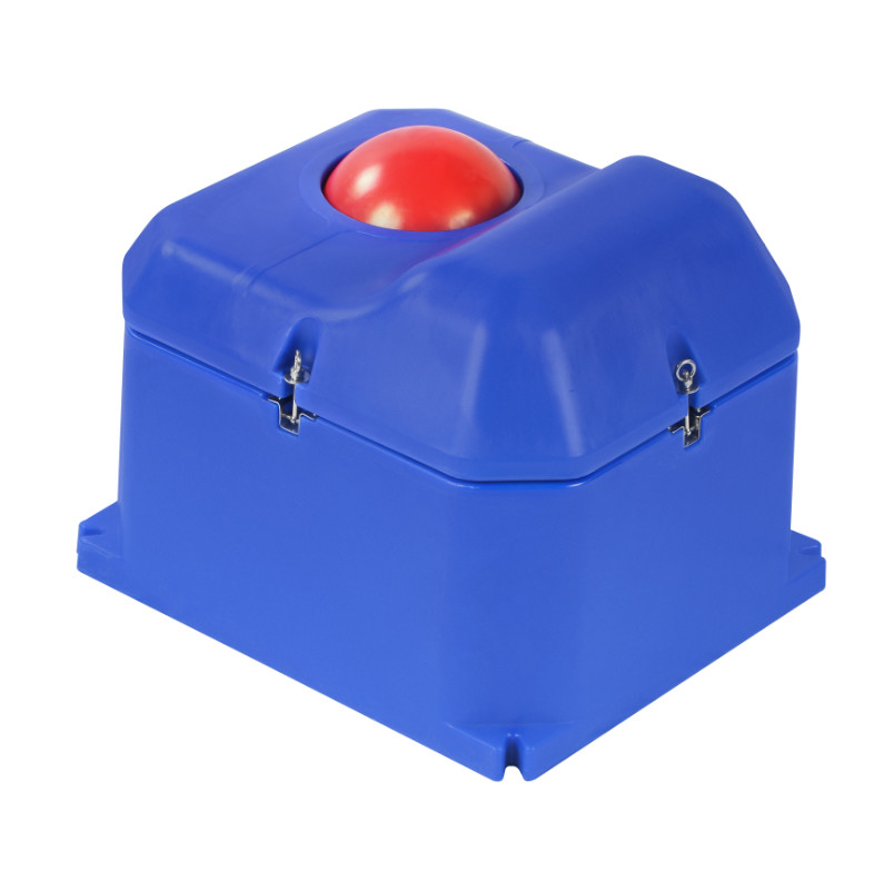 Terrui blue single-hole drinking fountain: 40L large capacity, polyethylene material, easy to clean