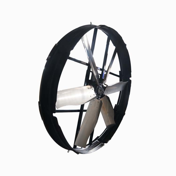 Industrial Panel Fan with 72 Inches Blade Diameter IP55 Protection Grade Pre installed Eye Bolts