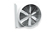 Modern Style Industrial Exhaust Fans For Poultry Cooling 6.2m/s Wind Speed