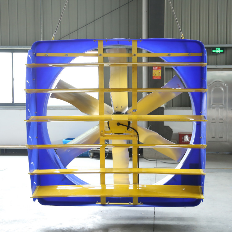 Modern Livestock Ventilation Fan 2kW 6.2m/s Wind Speed for Poultry Cooling