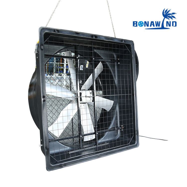 Industrial Exhaust Fan 120200m3/h Max Airflow 72 Inch Diameter Blade 4.2A Current Intensity