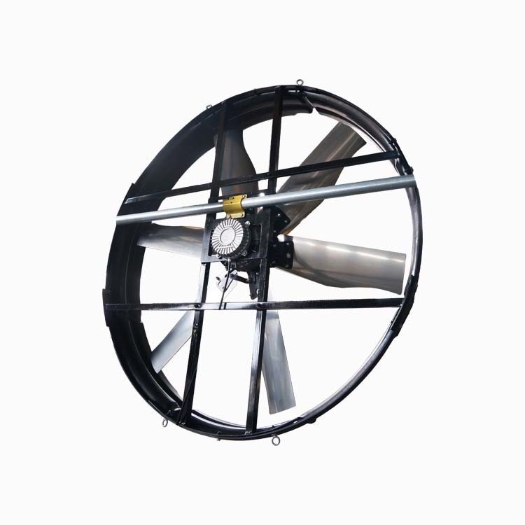 Power Industrial Exhaust Fan with 2000W Input 345r/min Rotation Speed 20%-100% Speed Control