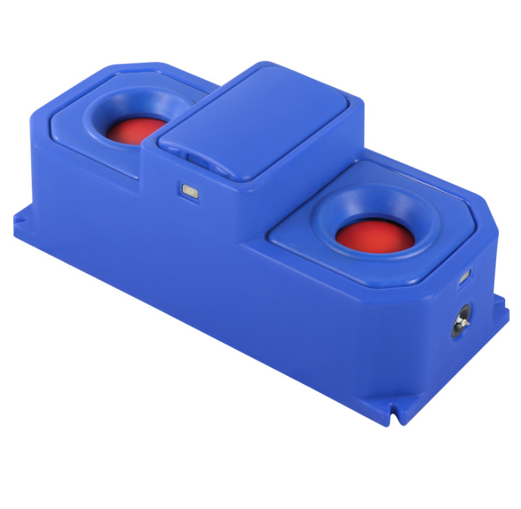 Heavy Duty Impact Resistant Blue Livestock Water Tank 226L Capacity 30-50L/min Flow Rate
