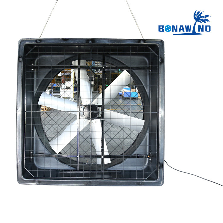72 Inch Industrial Exhaust Fan With Pre installed Eye Bolts for Easy Chain Installation