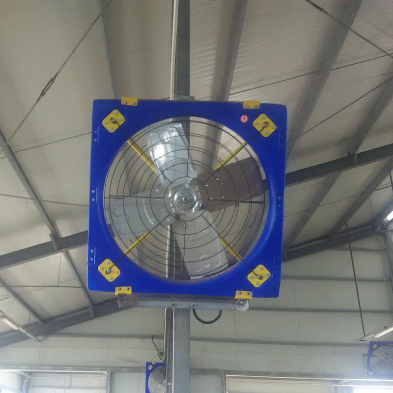 High Strength Double Layer PE Livestock Ventilation Fan With 410W Circulation And 27000m3/h Airflow