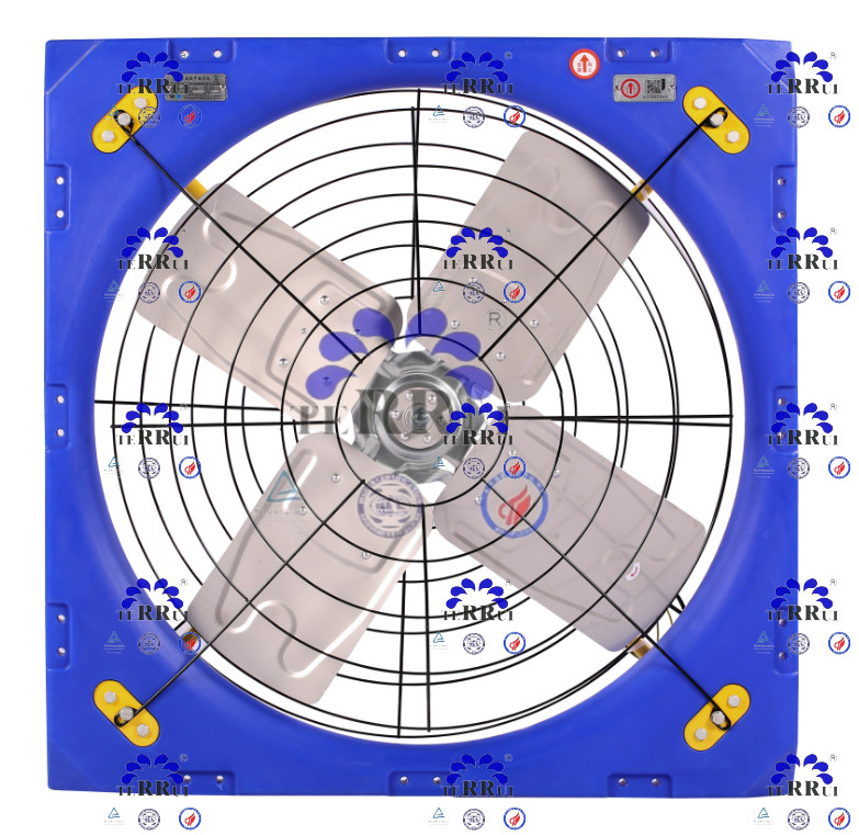 Energy Efficient 410w Poultry Farm Ventilation Fans Circulation Fan With High Strength PE Frame