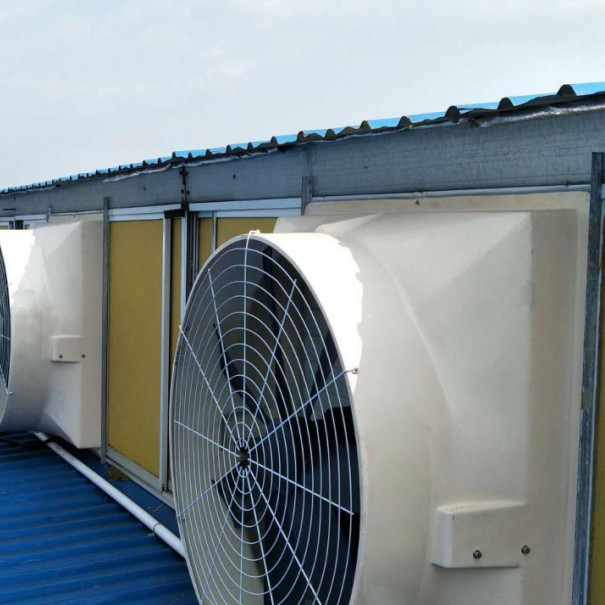 Industrial Exhaust Fan with 460r/min Rotation Speed for Optimal Air Flow and 850w power