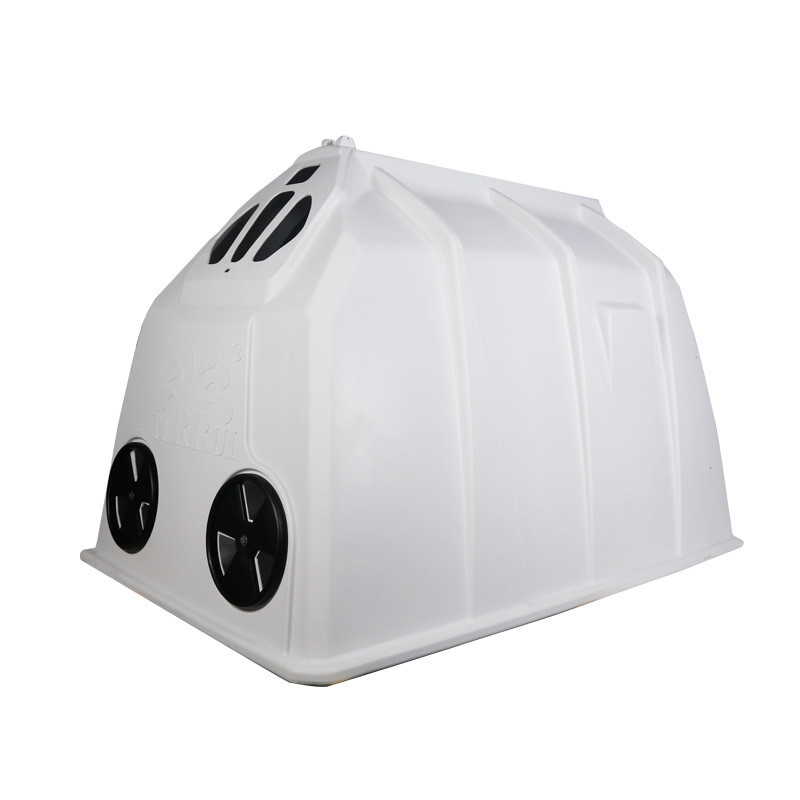 Dairy Calf Hutch Features and Measurements for Optimal Livestock Housing with Rectangle Shape