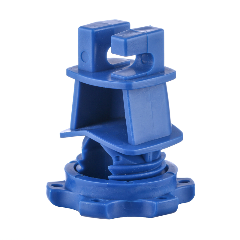 Round Rod Post Insulators Made of PE + UV Specifically Designed for Durable and Effective Sheep Fence Installations
