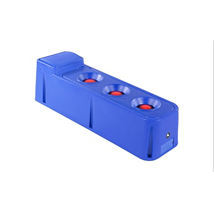 Blue 60L Cattle Water Trough with Braided Hose and Flow Rate for Large Dairy Herd