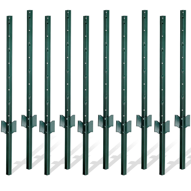 Heavy Duty T-Post for Ranch with Customizable Color High Quality Rail Steel Easy Installation