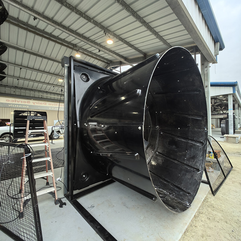 strength Double-layer PE Frame Material Livestock Ventilation Fans within 230000m3/h Air Flow and 380-480V