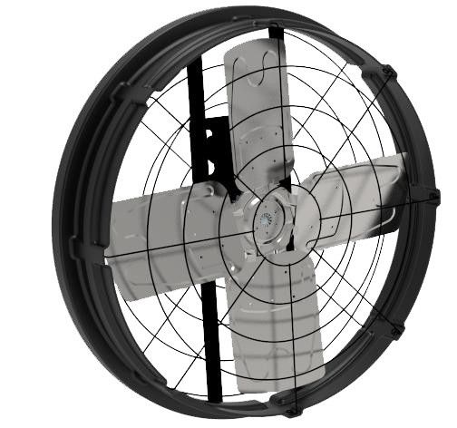 Direct Drive Industrial Fan 500w Input Power for Industrial Cooling and Air Flow
