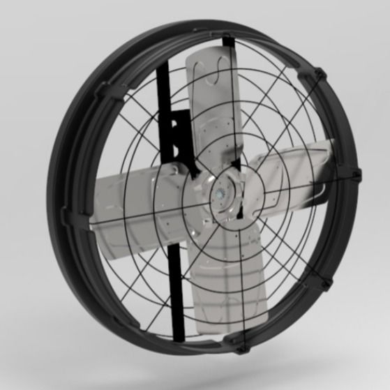 Powerful and Quiet Poultry Fan for Poultry Management Air Volume/W 81.4m3/h Noise ≤69dB