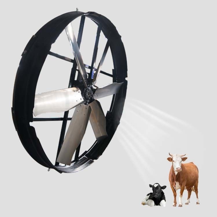 Air Volume/W 52.9m3/h Livestock Ventilation Fans Energy Saving strength Double-layer PE Frame Material