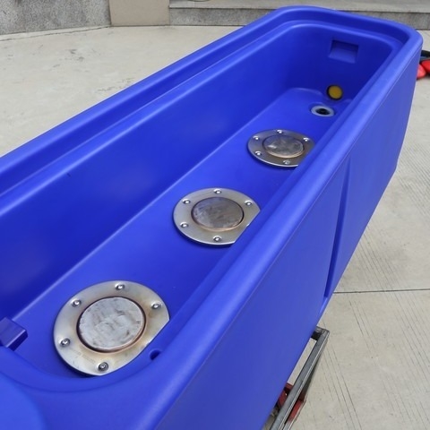 High Capacity Livestock Water Tank with 55cm/1.8ft. Drinking Height 300L/79gal. and 400*67*68cm/13.1*2.2*2.2 Size