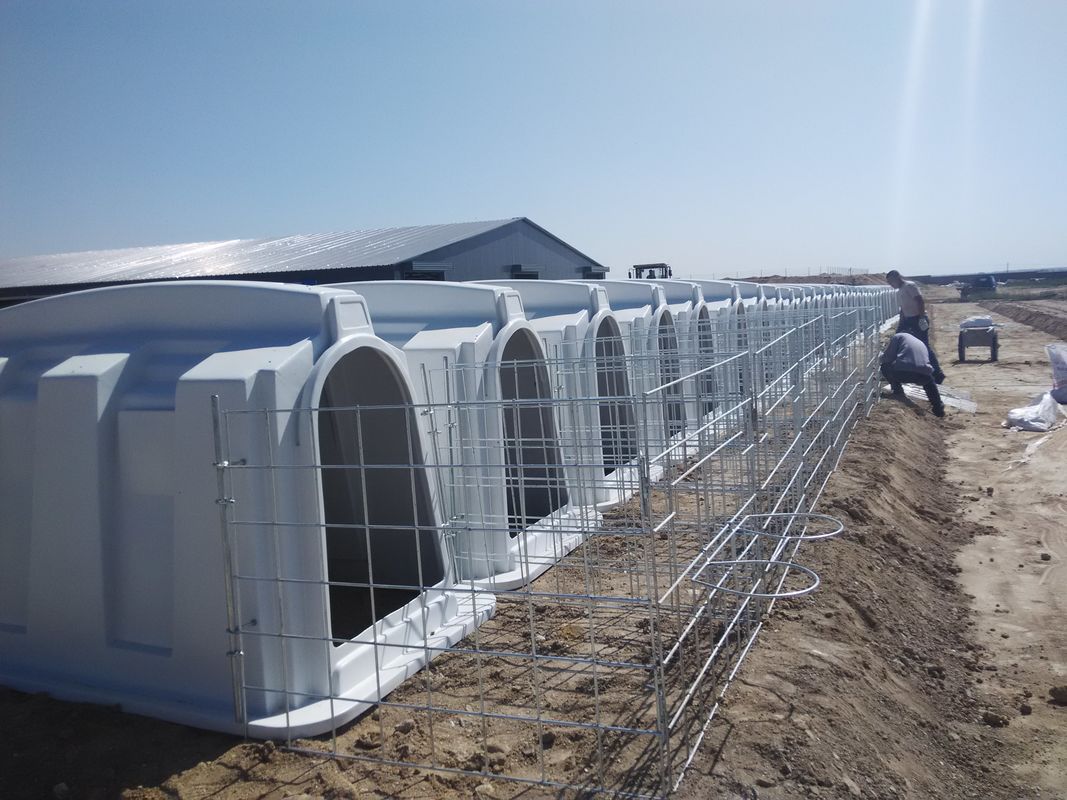 2.3*1.5m Dairy Calf Hutches For Cattle House