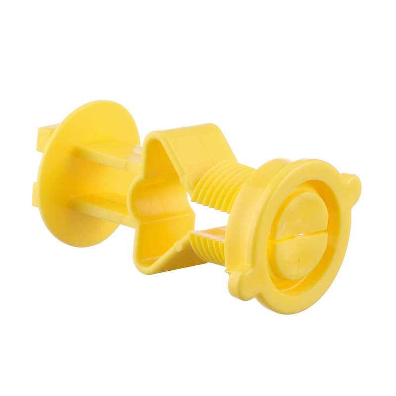 HDPE Electric Fence Screw Tight T Post Electric Fence Insulator  Impact Resistant