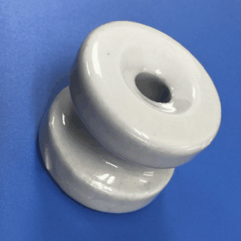 10mm Hole 38mm Height Fence Porcelain Donut Electric Fence Insulator