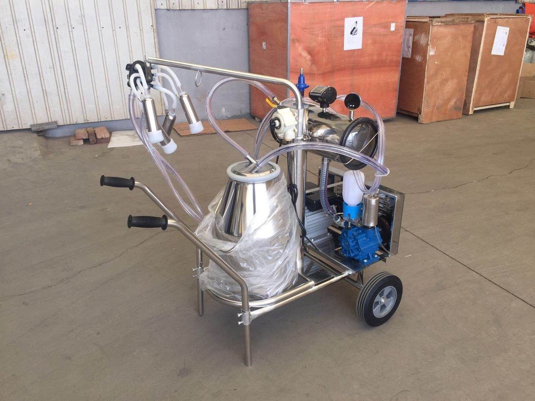 Stainless Steel Electric Dairy Cow Milking Machine 220V