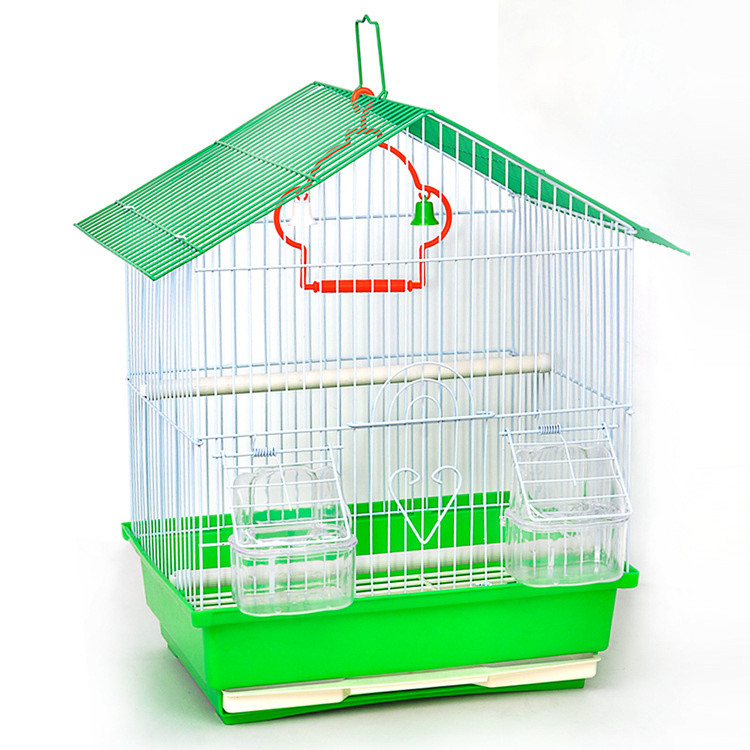 Finches Parakeet Conure Lovebird Canary Wire Pet Crate Cage Solid Pattern
