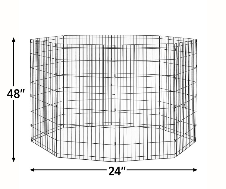 Large Outdoor Iron Pet Kennel Fence Pet Boundary Fence Rhombus Shape