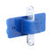 Blue Gate Electric Fence Insulator for tape and spring connection large gate activator with 8mm steel side hole