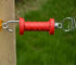 Insulated Fence Handle Electric Fence Gate Handle Yellow Color with Plastic Handle and Galvanized Hook