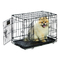 OEM  Stainless Steel Wire Pet Crate Cage With Rounded Corners
