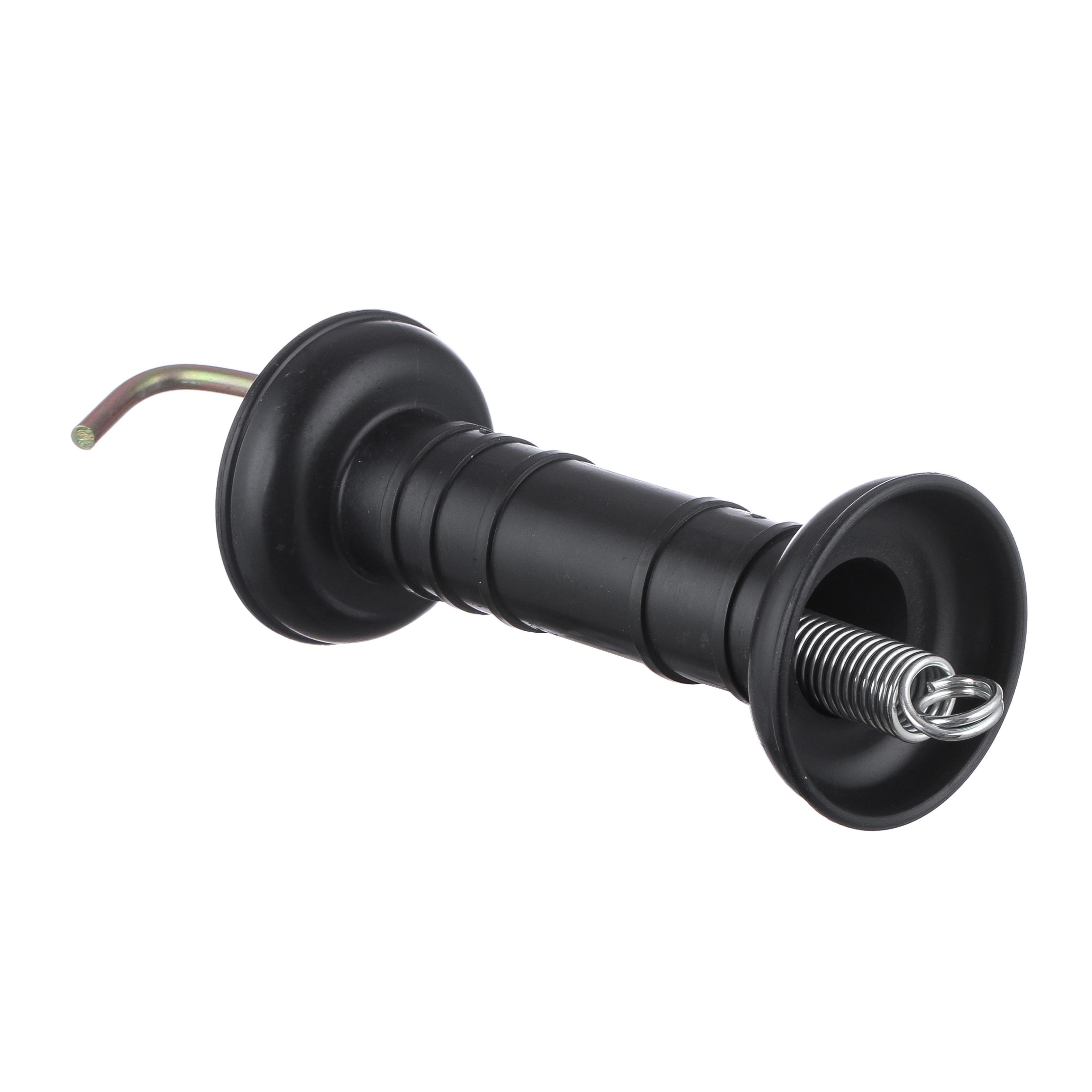 Heavy Duty Electric Fence Gate Handle Black Color with Plastic Handle