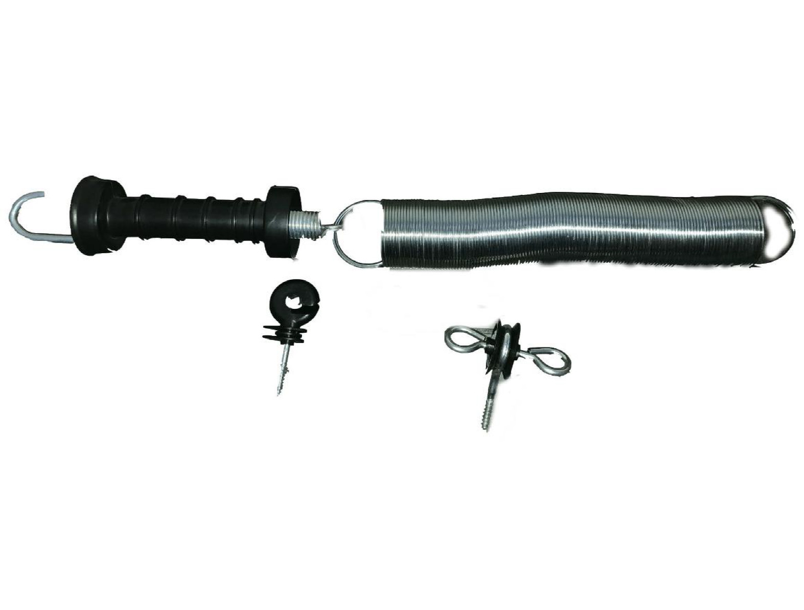 Galvanized 577g Spring Kits Electric Fence Gate