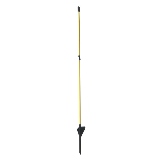 Fsv Graphite Posts Gardening UV Stabilized Oval Fiberglass Fence Posts Easily Assembled