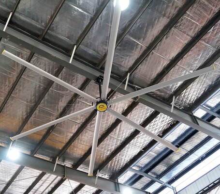 24ft Industrial Giant Ceiling Fan Manufacturer HVLS Fans For Farms