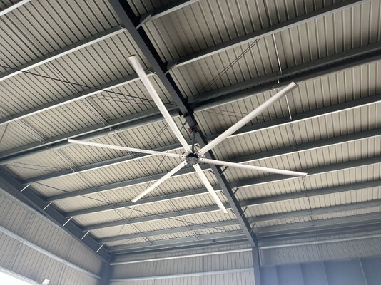 24ft Industrial Giant Ceiling Fan Manufacturer HVLS Fans For Farms