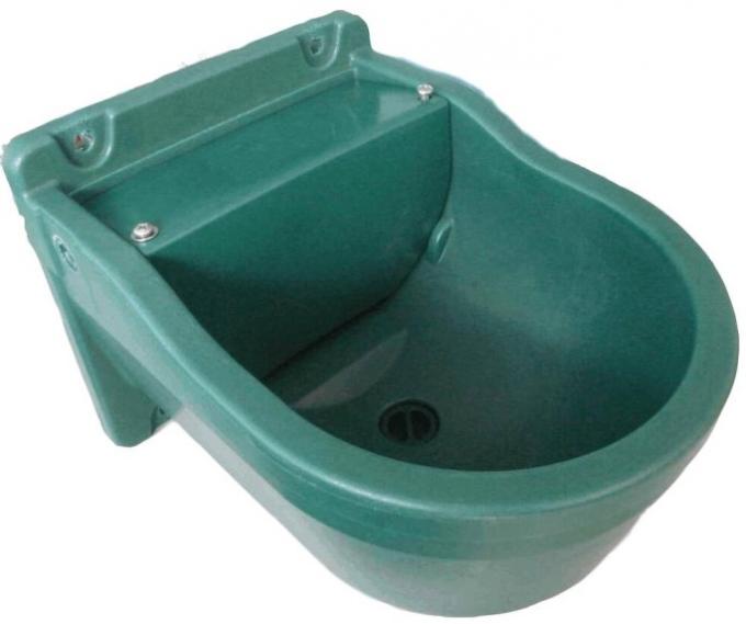 Heavy Duty PE Automatic Livestock Water Bowl 9.3L For Ranch