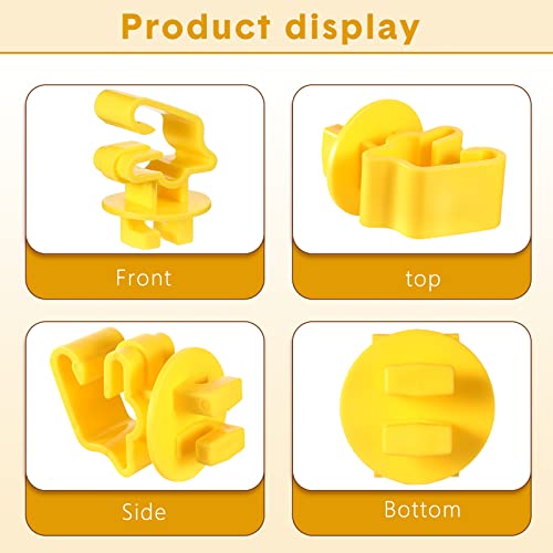 T Post Electric Fence Insulators Fence Wire Standard Snug Fitting Clips