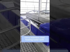 Blue Livestock Auto Waterer with Easy to Clean Design 120l/31gal Per Min Flow Rate Heating Discs