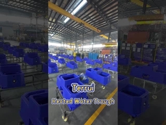 Blue Livestock Water Tank with Antifreeze Test Automatic Control Flow Rate of 30-50L/min